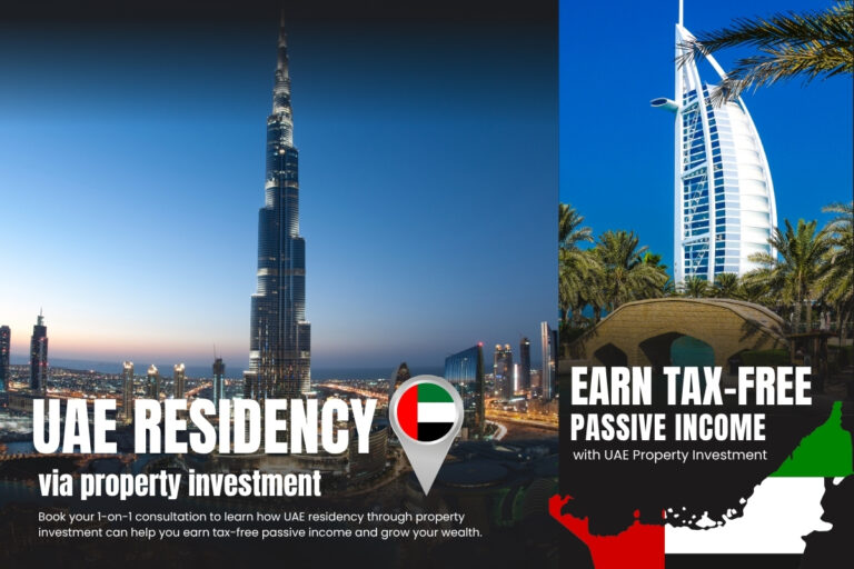 Investor holding UAE property keys, symbolizing tax-free passive income and residency through real estate investment in 2026.