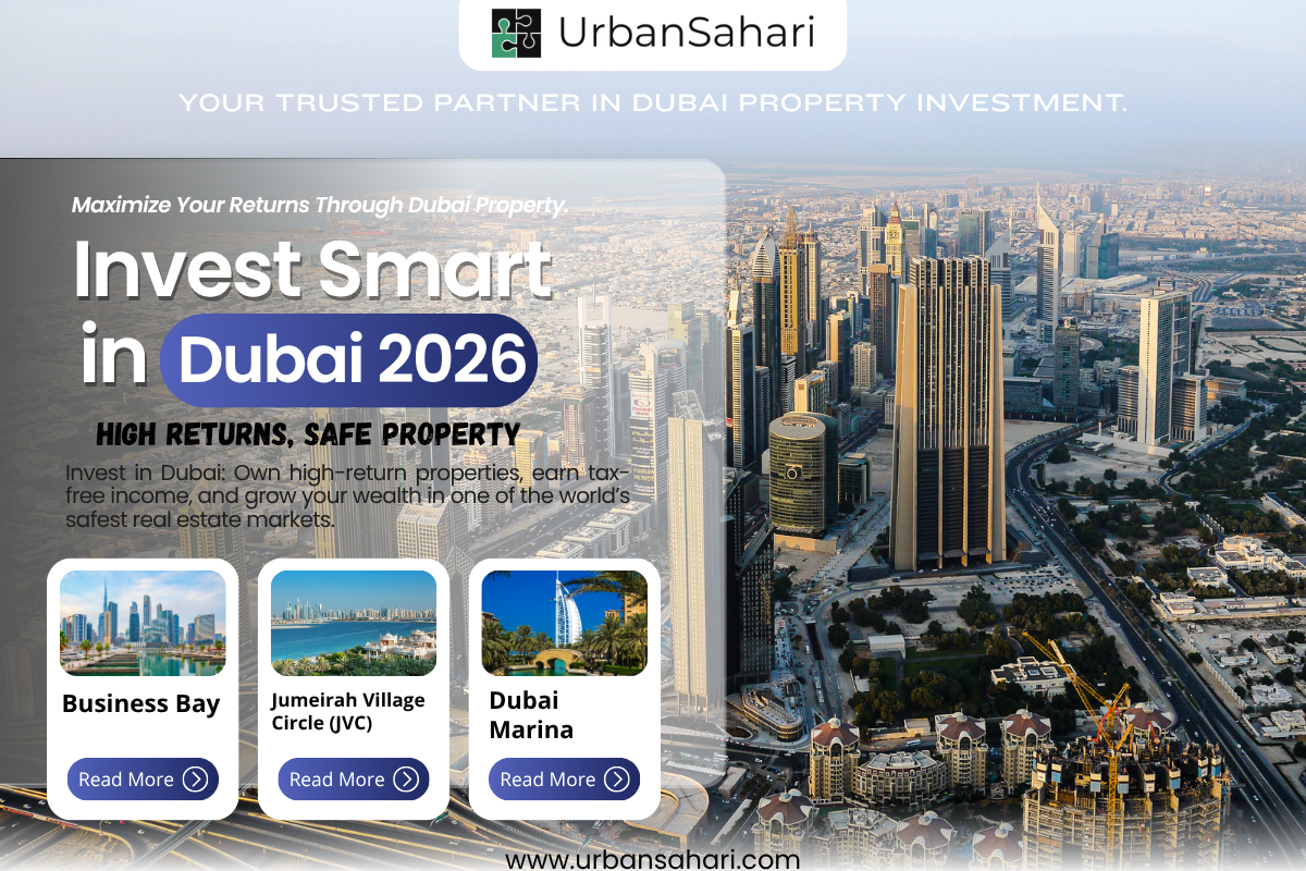 Dubai Real Estate 2026 | Safe & High-Return Investment